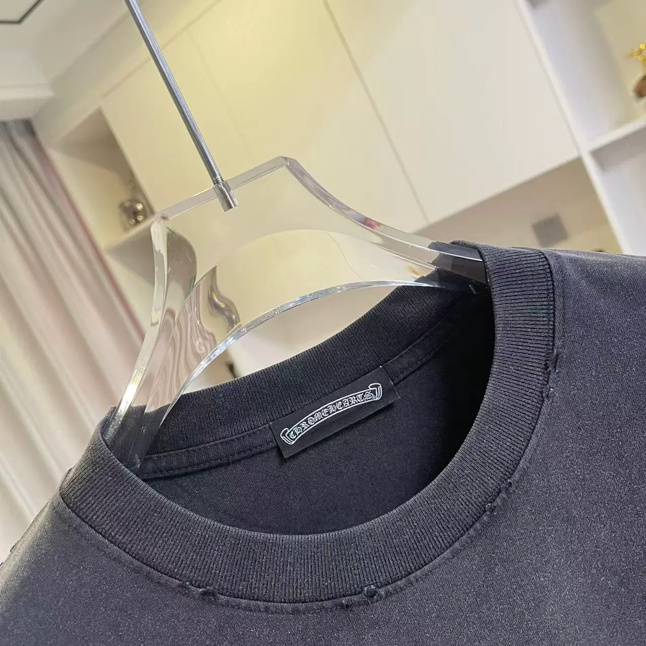ch *2026 New Arrival t g Same Style Size：S M L XL XXL ：Black White Gray